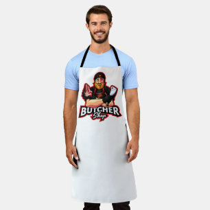 Butcher's Delight Apron - Culinary Artistry