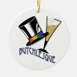 Butchlesque Keepsake Ornament