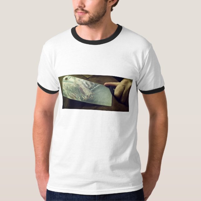 Buthcer, Cleaver, and Beef T-Shirt (Front)