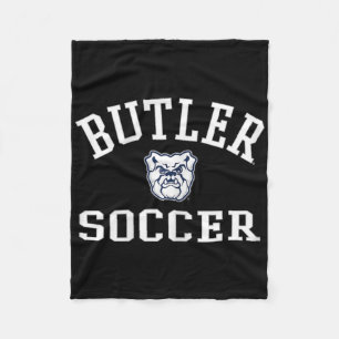 Butler Bulldogs Arch Over Soccer - Butler Fleece Blanket