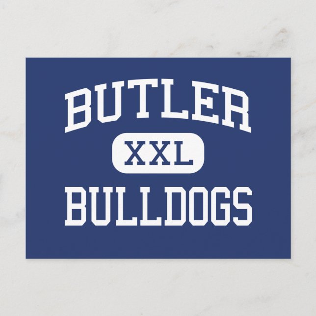 Butler - Bulldogs - High - Butler New Jersey Postcard (Front)