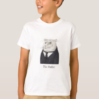 BUTLER CAT Boys' Basic T-shirt 