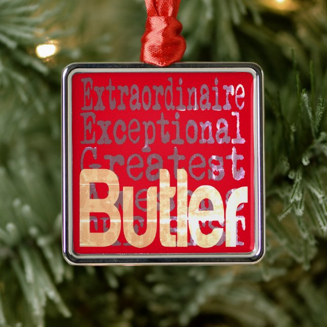 Butler Extraordinaire Metal Tree Decoration (Tree)