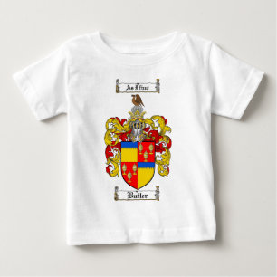 BUTLER FAMILY CREST - BUTLER COAT OF ARMS BABY T-Shirt