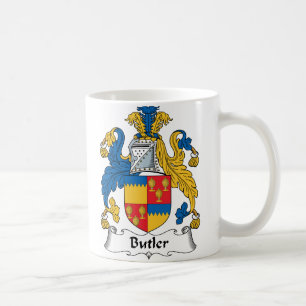 Butler Family Crest Coffee Mug