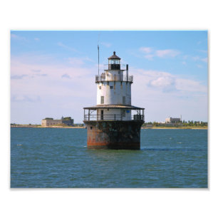 Butler Flats Lighthouse, Massachusetts Photo Print
