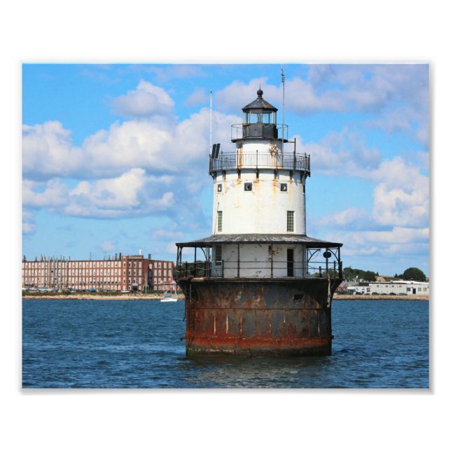 Butler Flats Lighthouse, Massachusetts Photo Print (Front)