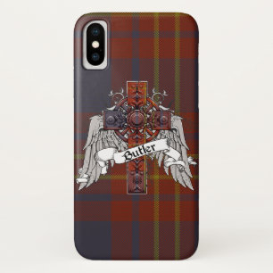 Butler Tartan Cross iPhone X Case