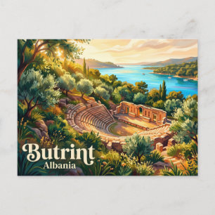 Butrint National Park Albania Postcard