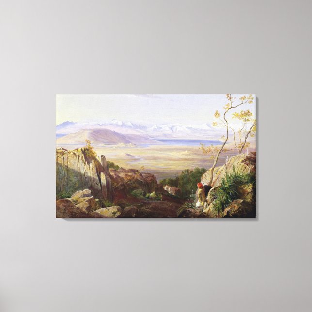 Butrinto, Albania (oil on canvas) Canvas Print (Front)