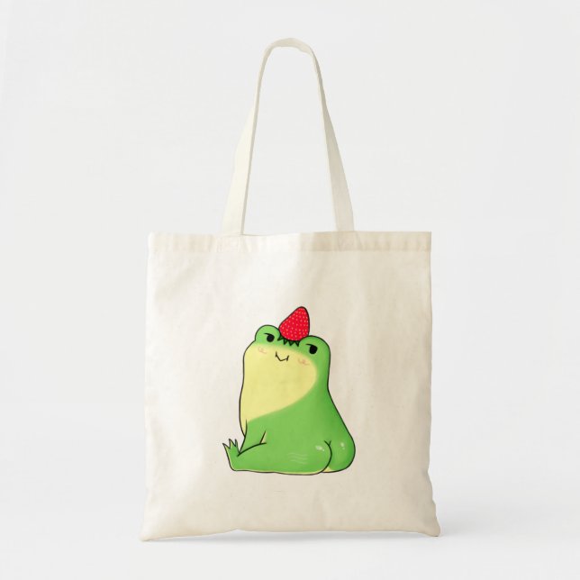 Butt Frog Tote Bag (Front)
