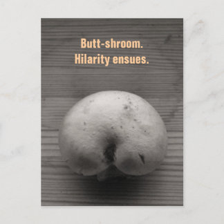 Butt-shroom Postcard