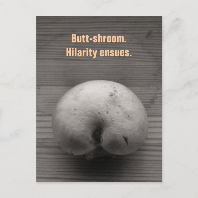 Butt-shroom Postcard (Front)
