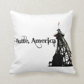 Butte America Throw Pillow