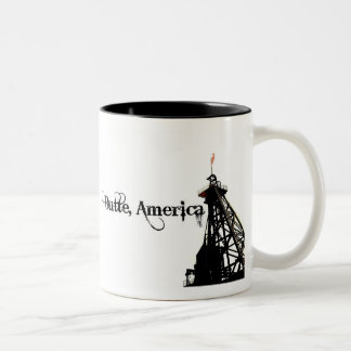 Butte, America Two Toned Coffee Mug