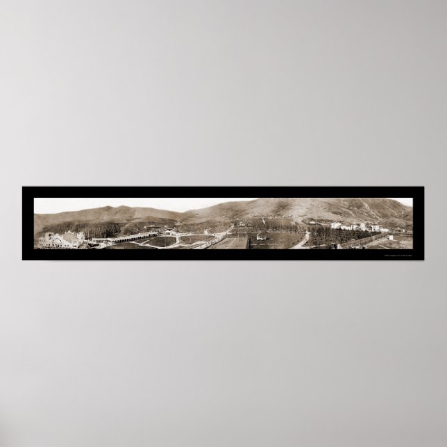 Butte MT Gardens Photo 1914 Poster (Front)