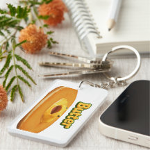 Butter Buttoad Keychain