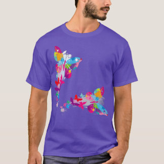 Butter Cloth Rainbow Butterfly T-Shirt