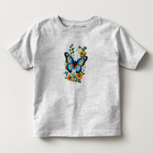 Butter Fly Art fashion designs.All-T-Shirts Toddler T-Shirt
