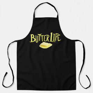 Butter Life Black BG Apron