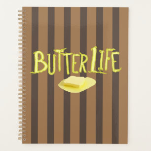Butter Life Brown Stripes BG Planner