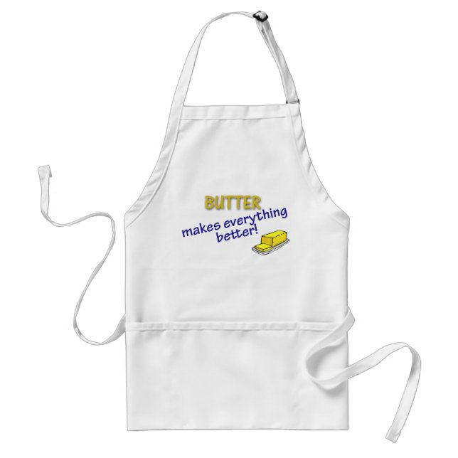 Butter Makes Everything Better Standard Apron (Front)
