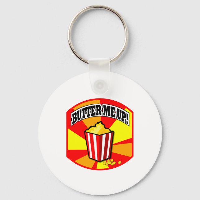 Butter Me Up! Key Ring (Front)