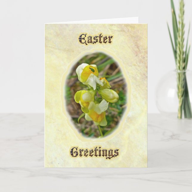 Butter 'n Eggs Easter Greetings Card (Front)