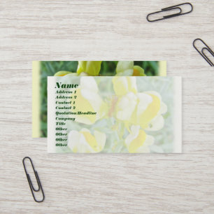 Butter 'n Eggs Wildflower Business Card