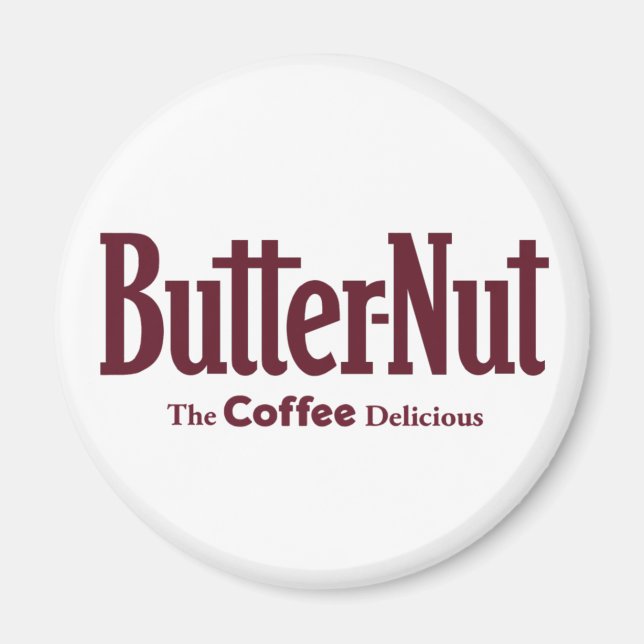 Butter-Nut Coffee Magnet (Front)