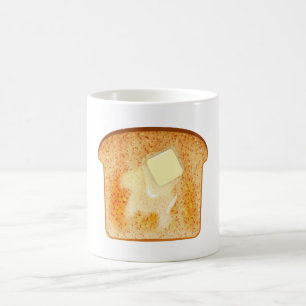 Butter on toast coffee mug