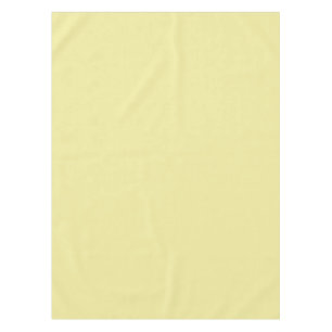 Butter Pastel Yellow Solid Colour 2022 Trending Hu Tablecloth