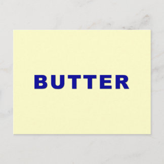 Butter Postcard
