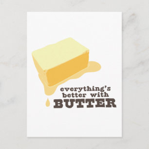 Butter Postcard