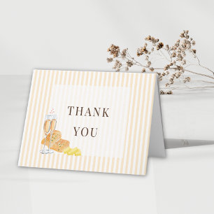 Butter Together Bridal Shower Thank You Card 