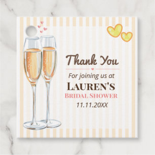 Butter Together Bridal Shower Thank You Favour Tags