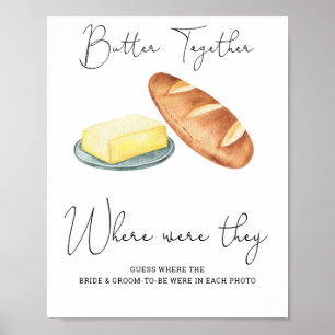 butter together bridal shower. Where Were They Poster