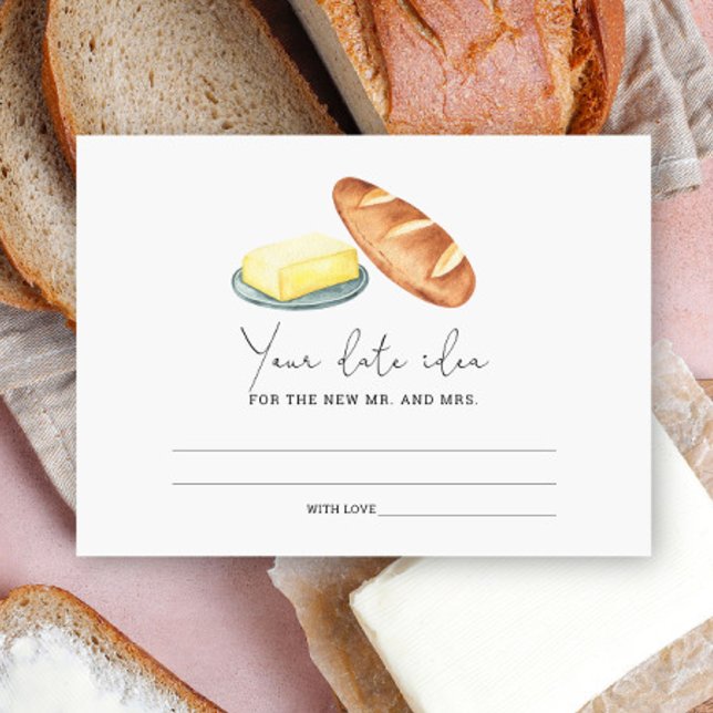 Butter Together - Date night ideas \ Date jar Enclosure Card (Creator Uploaded)