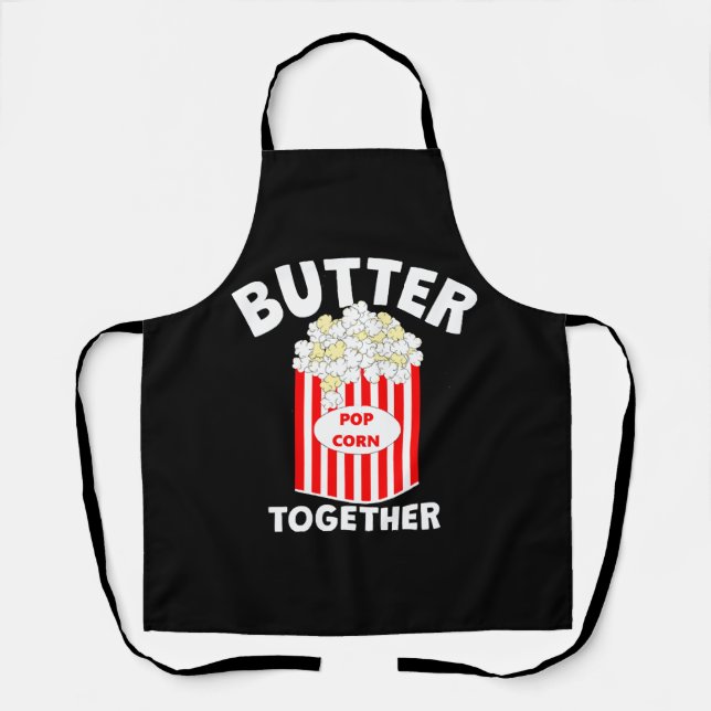 BUTTER Together Movie Popcorn Apron (Front)