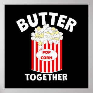 BUTTER Together Movie Popcorn Poster