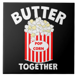 BUTTER Together Movie Popcorn Tile