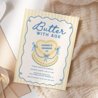 Butter With Age Coquette Churning Birthday Party