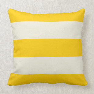 bright yellow pillows
