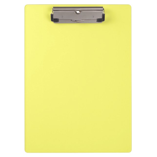 Butter Yellow Clipboard (Front)