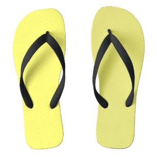 Butter Yellow Flip Flops