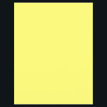 Butter Yellow Flyer<br><div class="desc">Known for its warm tone,  buttery shades of yellow add instant cheer and a sense of comfort to any space,  while easily complementing other hues. An inviting neutral that sits between pale yellow and creamy off-white,  it can be used in both traditional and modern designs.</div>