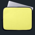 Butter Yellow Laptop Sleeve<br><div class="desc">Known for its warm tone,  buttery shades of yellow add instant cheer and a sense of comfort to any space,  while easily complementing other hues. An inviting neutral that sits between pale yellow and creamy off-white,  it can be used in both traditional and modern designs.</div>