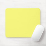 Butter Yellow Mouse Mat<br><div class="desc">Known for its warm tone,  buttery shades of yellow add instant cheer and a sense of comfort to any space,  while easily complementing other hues. An inviting neutral that sits between pale yellow and creamy off-white,  it can be used in both traditional and modern designs.</div>