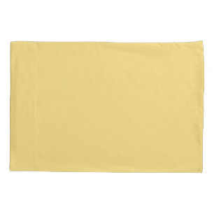 Butter Yellow Pillowcase