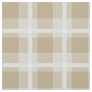 Butter yellow sand Moroccan buffalo plaid check  Fabric